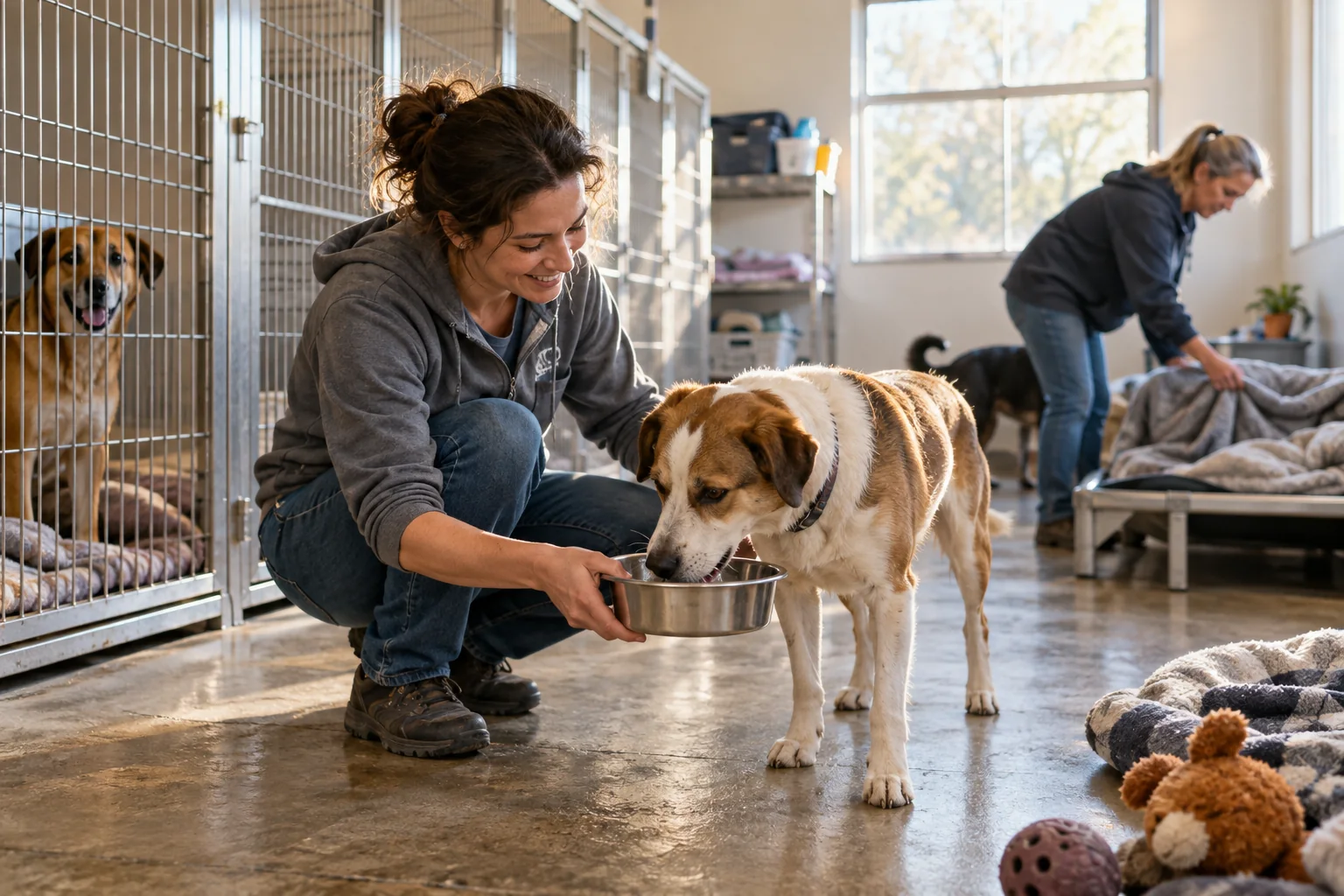 Animal welfare community work supported by nonprofit funders.
